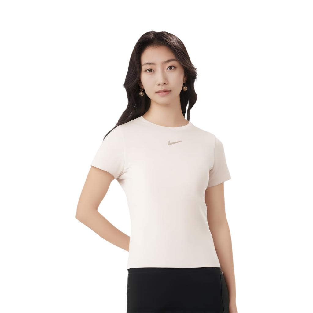 New Nike T Shirts Women's Light Pink HQ8080-104