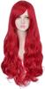 [Iwamatu] Mermaid Princess Wig, Ariel Style, Heat-Resistant Wig with Hairnet Set