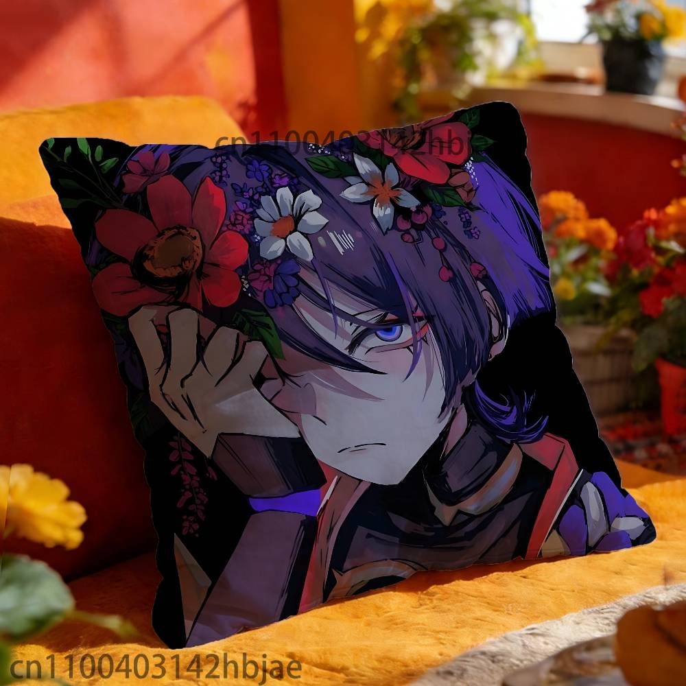 

Balladeer Wanderer Throw Pillow Case For 45x45cm 55x55cm 30x30cm Square Car Pillowcase Home Bedchamber Decor Gift 30cmx30cm