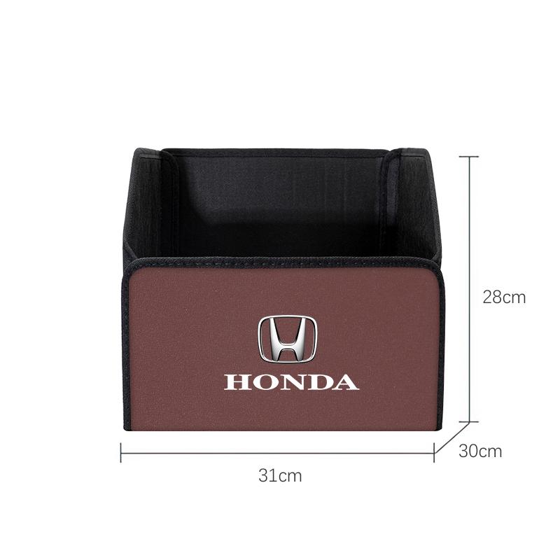 Car Boot Storage Box Large Capacity Sundries Tool Box For Honda Civic Fit Jazz Accord Pilot CRV Odyssey Passport City Shuttle