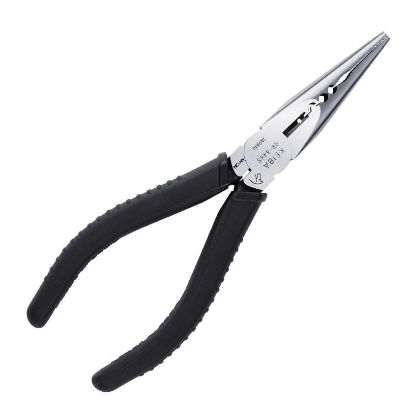 KEIBA Japanese Serrated Needle-Nose Pliers