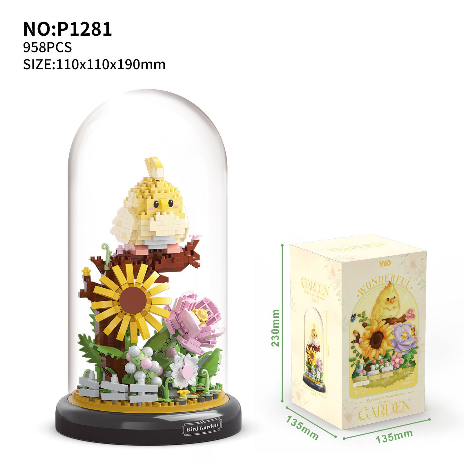 

DIY алмазные микрочастицы творческая сборка панда взбирается на дерево держит сову птица сад строительный блок игрушки для детей подарки no box