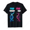 Funny DNA RNA Design Men Women Biology Genetics Biologist T-Shirt