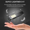 Flashlight With Magnet LED Flashlight With Buzzer USB Charging Lamp Portable For Mechanic Fishing Night Home Work Walking