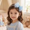 Solid Color Sparkling Bow Hairband Rhinestones Kids Hair Accessories  Children Accessories