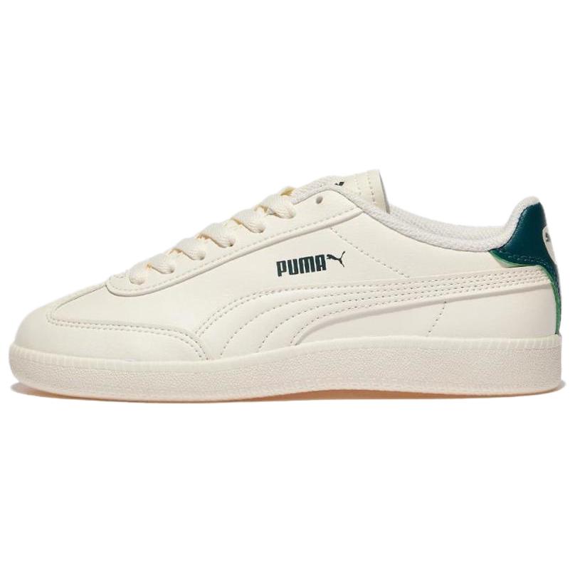 PUMA 9 T Skate-Schuhe Herren Low-Top Elfenbeinweiß Universitätsgrün 40.5 white