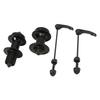 2PCS Bike Hub Set Aluminum Alloy 32 Holes 120 Click 8 To 12 Speed 4 Bearing Disc Brake Hub with