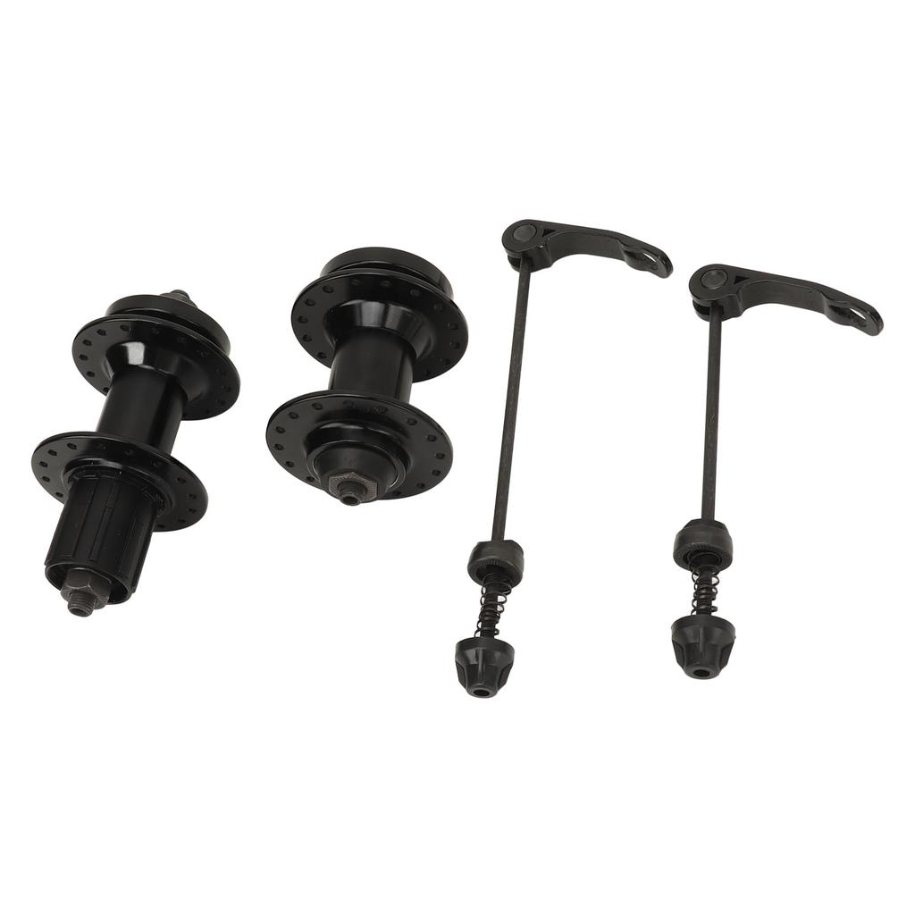 2PCS Bike Hub Set Aluminum Alloy 32 Holes 120 Click 8 To 12 Speed 4 Bearing Disc Brake Hub with