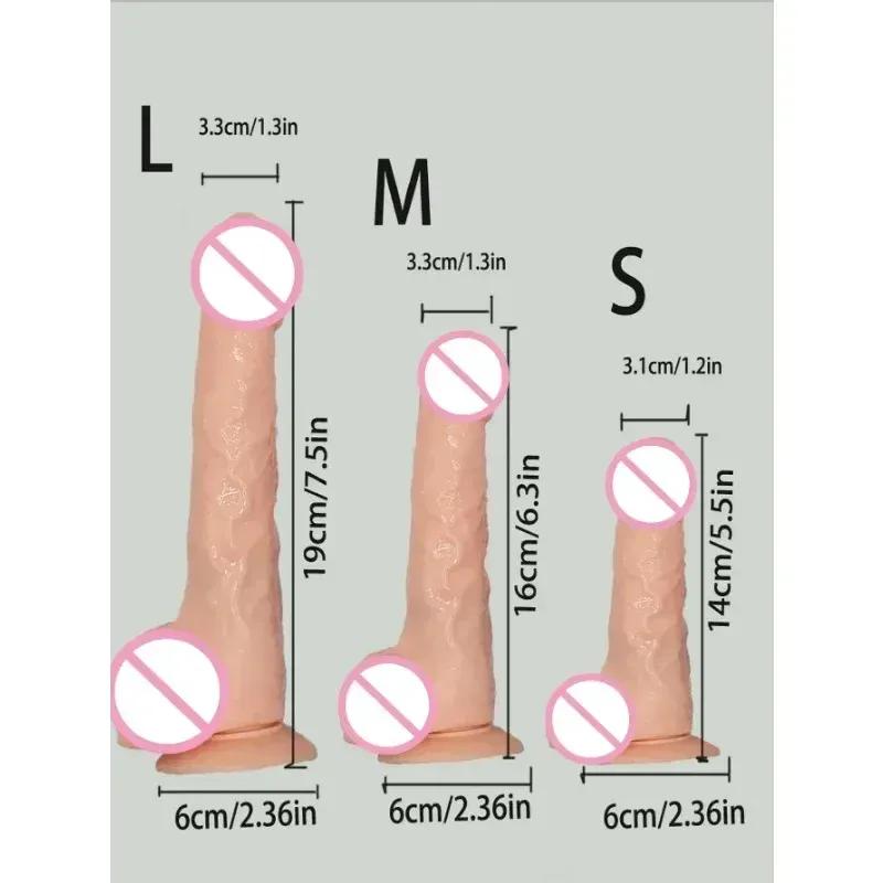 Realistic Dildo with Suction Cup Huge Fake Dick Big Suction Cup Penis Dildos G Spot Massager Sex Toys for Women  Aduls Panties18