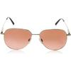 Serengeti Haywood Lunettes de Soleil, Rose (Small Shiny Rose Gold), S Mixte