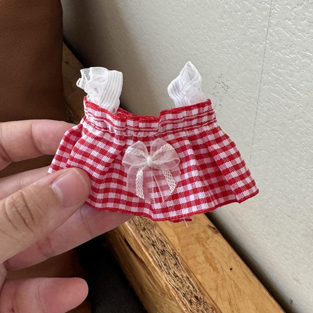 Cotton Princess Dress Plush Dolls Clothes for 15cm Cotton Doll/EXO Idol Dolls Clothes Decoration