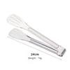 304 Stainless Steel Food Tongs BBQ Non Slip Barbecue Steak Clip Frying Fish Grill Bread Clips Cooking Tongs Kitchen Gadgets