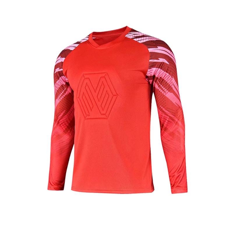 

Anti-collision Goalkeeper Training Set: Long Sleeve Football Uniform for Adults and Children Medium