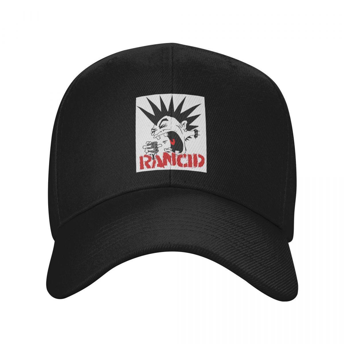 

Rancid Punk Heavy Metal Band Print Baseball Caps Fashion Men Women Hats Adjustable Cap Hip Hop Baseball Hat Casquette One Size