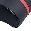 SEAMETAL Car Neck Pillow Memory Foam Pillow 1PC PU Leather Car Auto Seat Neck Rest