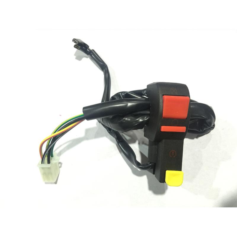 Motocross ATV Zubehör Motorrad Start Schalter Lenkerblock Elektrischer Starter Scheinwerfer Blinker