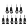 10Pcs J.40003 2mm Banana   Panel Socket Extended Post Plug Adapter for Electronic Instrument