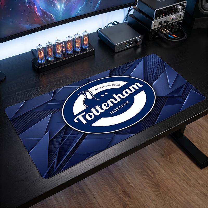 Tappetino per Mouse Grande Stampato Tottenham Hotspur, Tappetino Morbido in Gomma Antiscivolo per Scrivania da Gioco per Ufficio Laptop Computer Decorazione