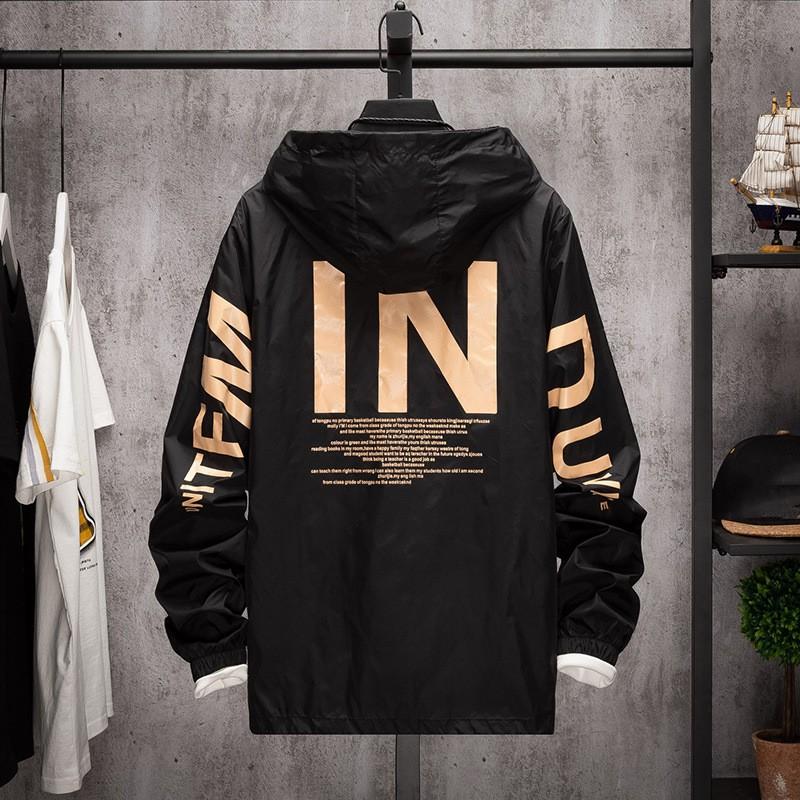 Men's Lightweight Summer Printed Sun Protection Jacket for Outdoor Sports, Plus Size, Quick-Dry