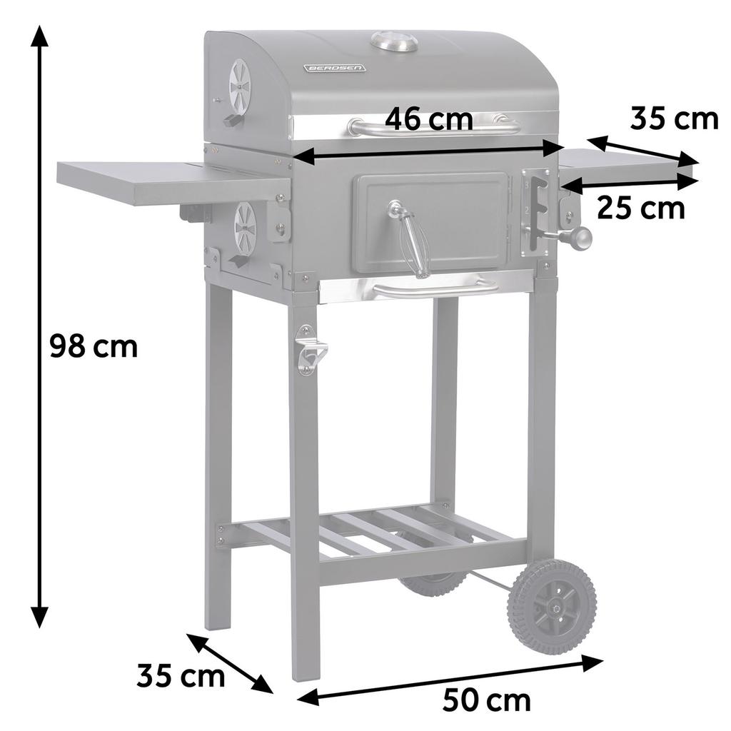 Grill Węglowy Berdsen Bd-892