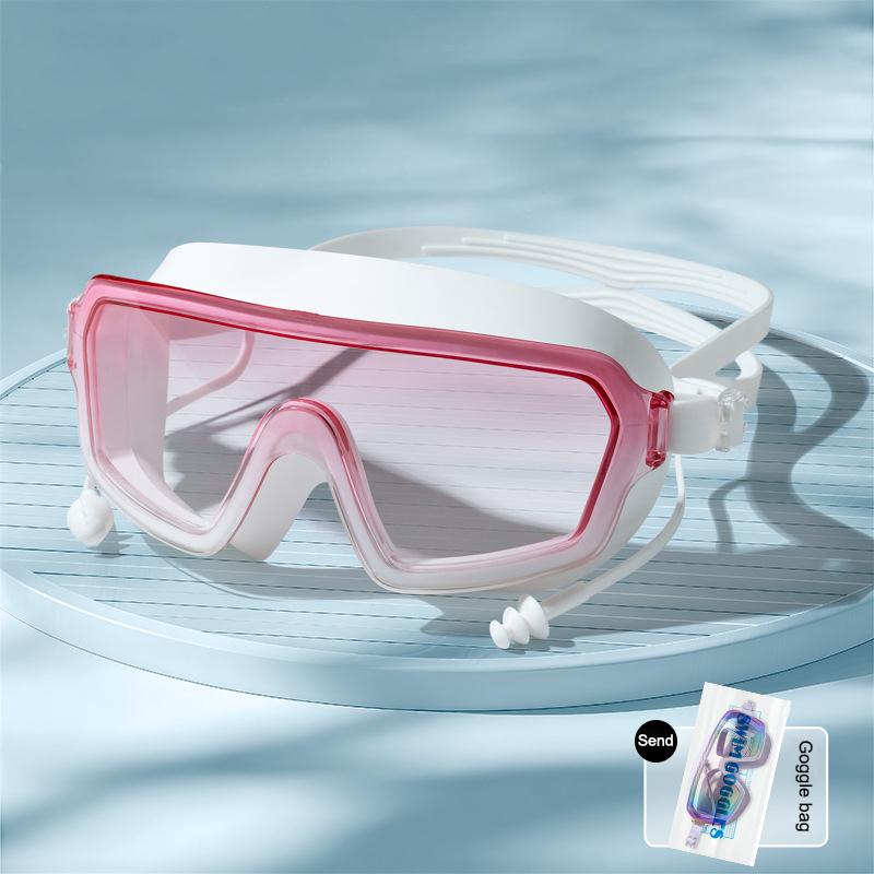 Adult Swimming Glasses, Gradient Color Lenses, Anti-Fog, Large Frame Design, Swimming Glasses For Adults, Teens, Men And Women