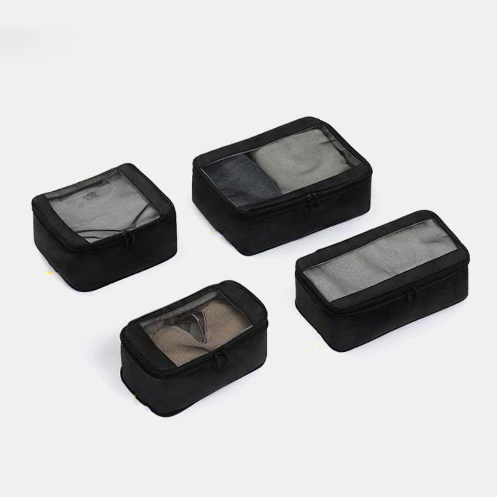 

4/6pcs Portable Travel Storage Bag Set Foldable Packing Organizer Wardrobe Organization Style 5