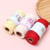 3mm Geschenk Wandteppich Verpackung Handwerk Nähgarne Baumwollschnüre Gedrehte Makramee Boho Schnüre Seil
