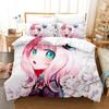 SPY×FAMILY Anime Bedding Set Anya Forger Quilt Cover Single Double Size With Pillowcase Boys Girls Bedspread