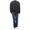 EMPORIO ARMANI Loose fit Jersey Sweatshirt With Super embossed Logo Embroidery 6D1MD4-1JTAZ-0999