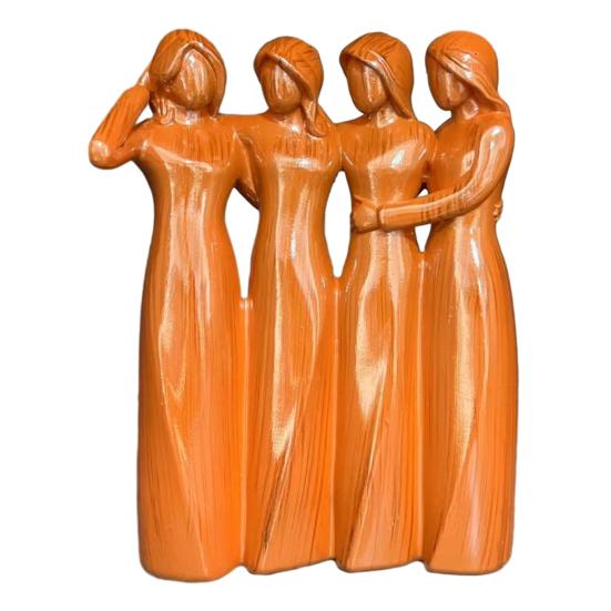 Figurka Przyjaźni Sióstr Statua Przyjaźni Między Kobietami Dwie/Trzy/Cztery/Pięć/Sześć Sióstr Rzeźba Przyjaciółki Najlepsze Przyjaciółki Prezent Urodzinowy Bożonarodzeniowy