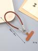 Creative New PU Leather Rope Mobile Phone Hanging Rope Neck Hanging Rope Hand Rope Mobile Phone Chain Hanging Decoration
