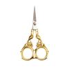 Vintage Engraved Stainless Steel Embroidery Scissors Multi Purpose Craft Tool For Sewing Feather Trimming And Decorative Display