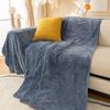 Plush Sofa Cushion, Sofa Cover, Multifunctional Sofa Cover Cloth, Dustproof Cloth, Universal for All Seasons