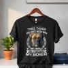 Men's and Women's T-shirts Three Things You Don’t Mess With My Boxer Dog Lover Graphic
