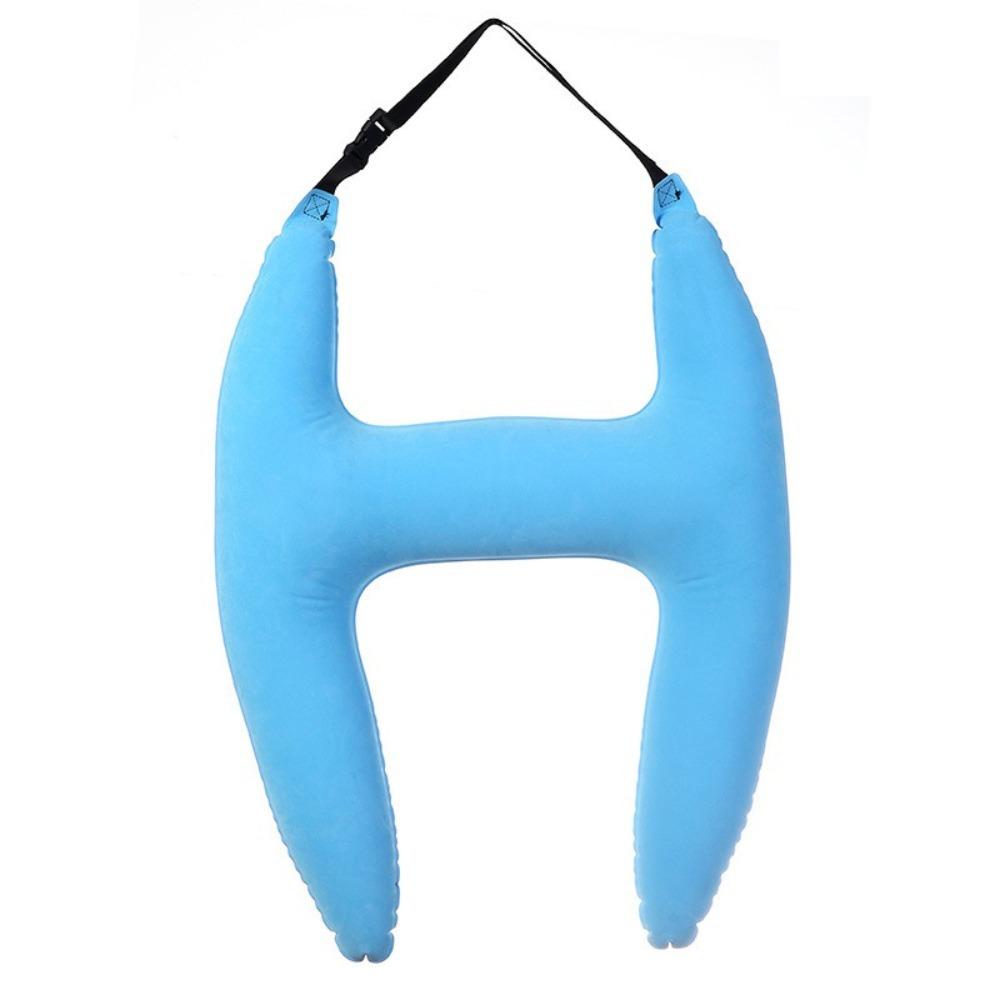 Head Support Car Sleeping Pillow for Kids Self Inflatable Car Headrest  Resting