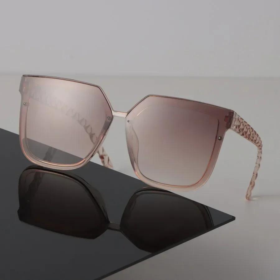 Ochelari de Soare Pătrați Vintage Femei Bărbați Retro Casual Modă Negru Clar Ochelari de Soare Ochelari de Damă