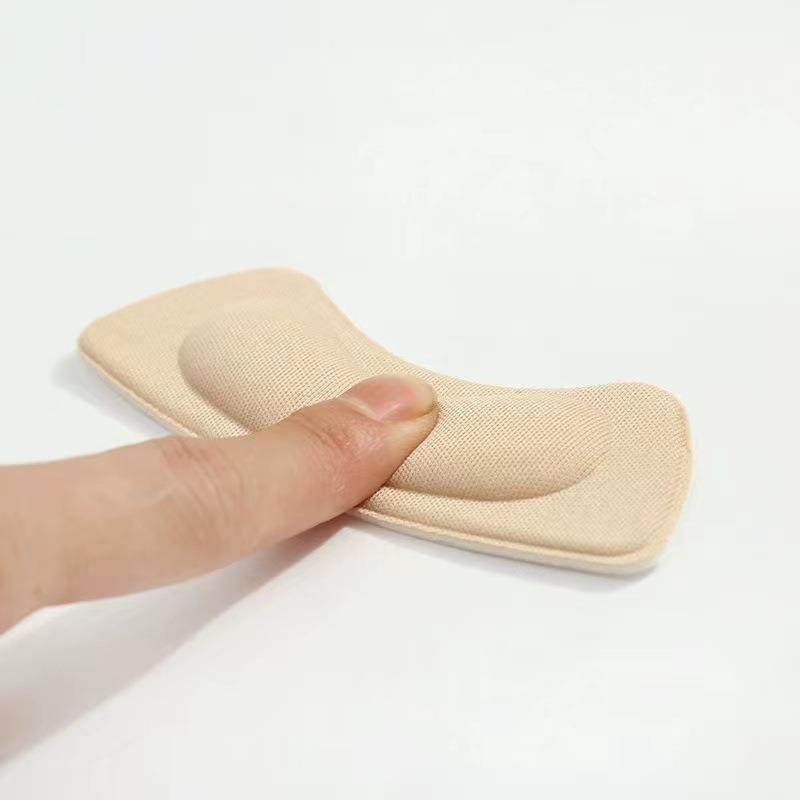 4D Anti-Wear Heel Stickers - Adjustable, Thickened, Non-Slip Half Insoles for Women