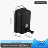 Wall-Mounted Black & Gold 500ML 304 Stainless Steel Soap Dispenser