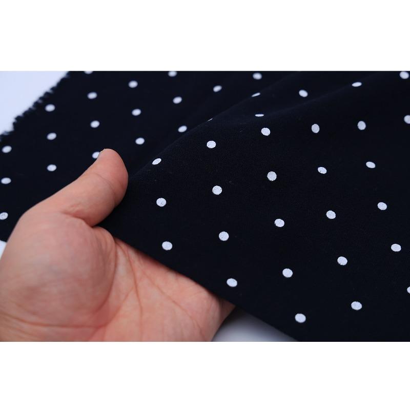 

Circular Dot Pattern Linen Cotton Fabric for Diy Sewing Summer Clothes Dresses Shirts Polyester Soft Opaque Cloth Printed 100x150cm