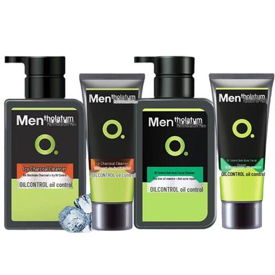 Mentholatum Men's Facial Cleanser Combo Set