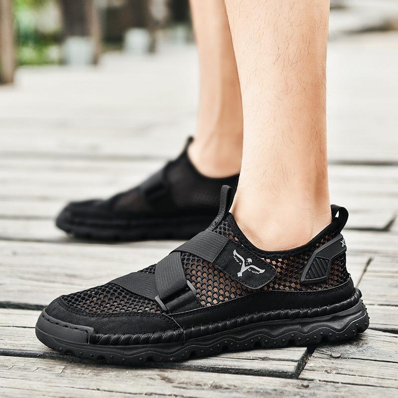 Large Sandals for Men, Beach Shoes for Men, Cool Slippers for Men, Non Slip Men's Shoes