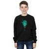 HARRY POTTER Jungen Sweatshirt mit Hogwarts-Wappen, Nebel