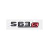 S63S Logo Badge Car Stickers for Mercedes Benz S63 Refitted Sclass 6.3AMG Fender Side Labelflag New Old Rear Trunk Displacement JO7