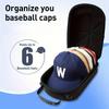 Baseball Hat Travel Bag Baseball Cap Travel Case Storage Carrier Box Display Bag Eva Baseball Cap Carrying Bag