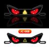 Devil's Eye Universal Motorcycle License Plate Light – Anti-Tailgating Dynamic Expression