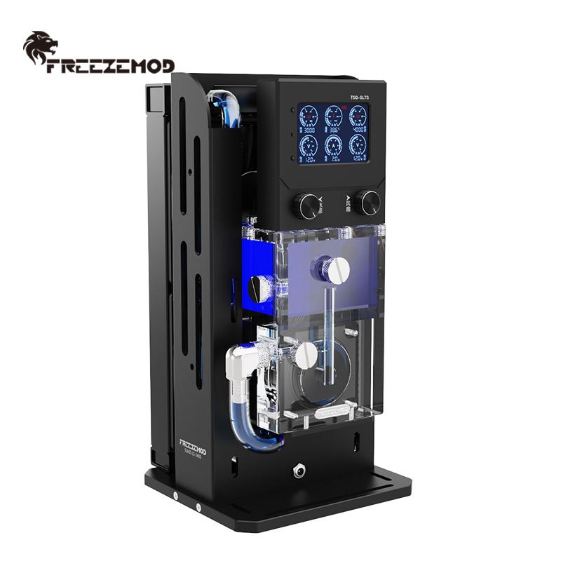 FREEZEMOD Water cooling module personal silent version partition manual automatic integrate automatic speed control,SLMZ-LS-240C