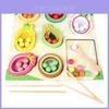 Wooden Puzzle Toy For Kids With Color Sorting And Fine Motor Skills Development For Educational Play