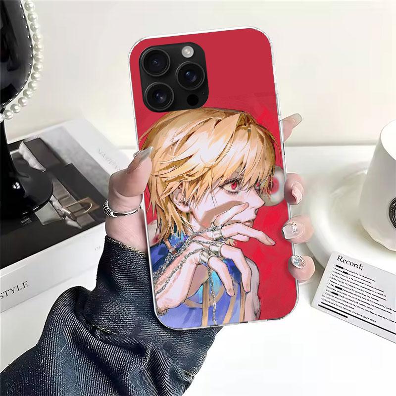 Huner X-Hunters Kurapika Soft Phone Case For IPhone 11 17 Air 16E 16 Pro Max 15 + 14 Plus 13 Mini 12 Apple 7 SE 8 Fundas Coque 1
