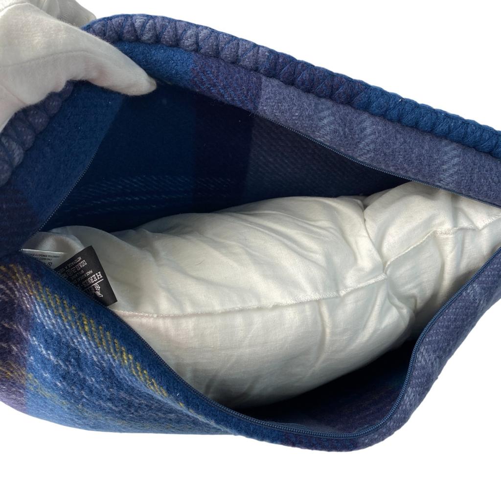 Gebraucht HERMESAndere Accessoires Blau Wolle Unisex