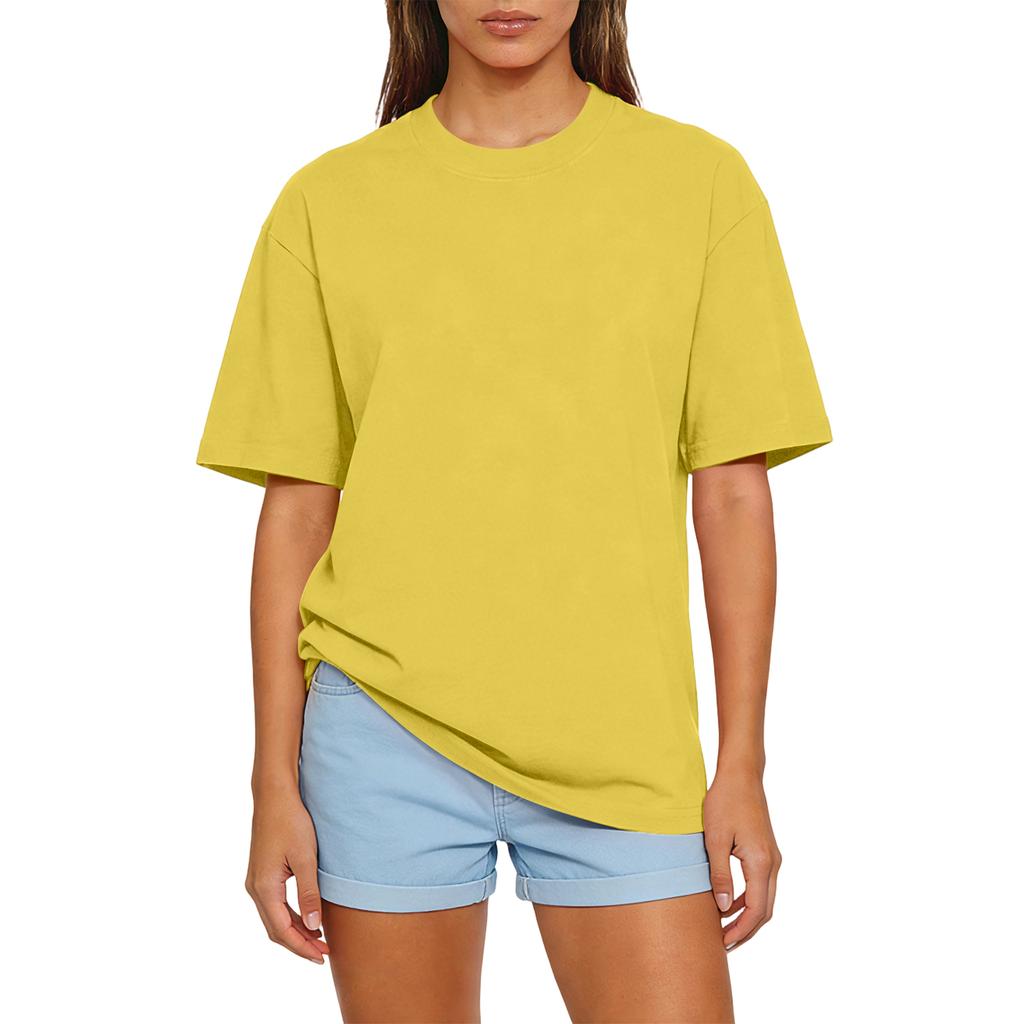 T-shirt Casual Unisex a Maniche Corte alla Moda